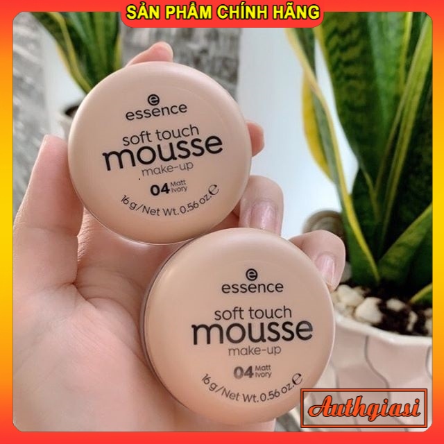 Phấn tươi Đức Essence Soft Touch Mousse màu 04 mỏng mịn giữ ẩm cho da