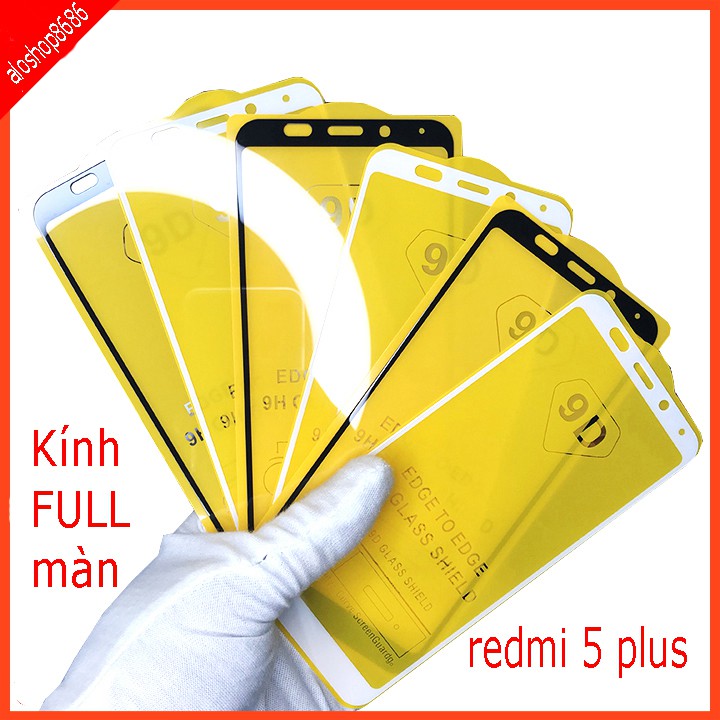 Cường lực XIAOMI REDMI NOTE 5/ NOTE 5 PRO, NOTE 6 PRO, NOTE 7, REDMI 7,REDMI 5 PLÚS , REDMI 6 PRO Tặng kèm giấy lau kính