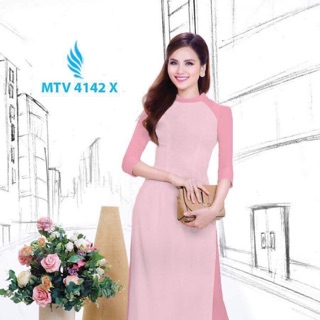 6 bộ vải áo dài in 3d
