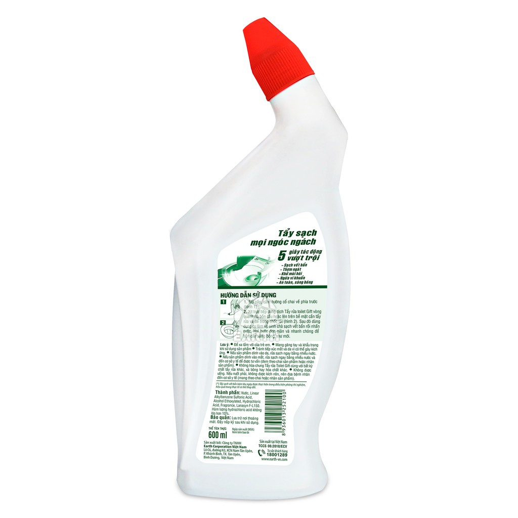 Tẩy Toilet Gift  - Siêu sạch tươi mát 600ml