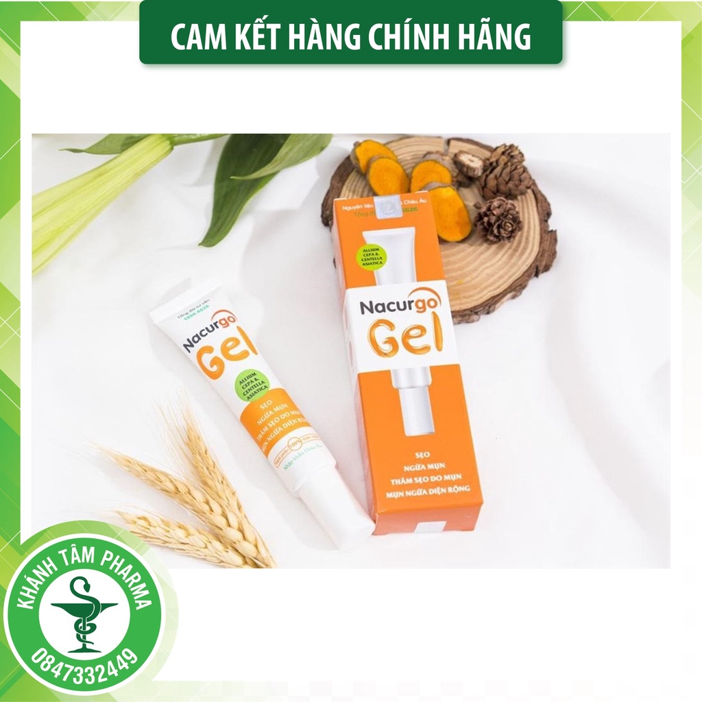 ! ! Nacurgo gel 20g - Cho làn da sáng mịn đều màu