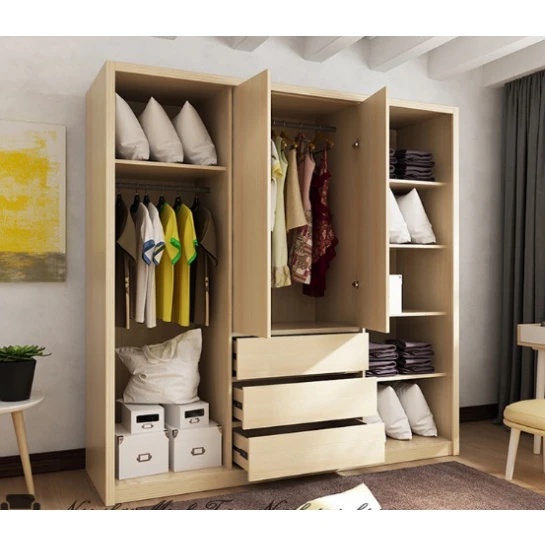 Tủ quần áo gỗ nhiều ngăn