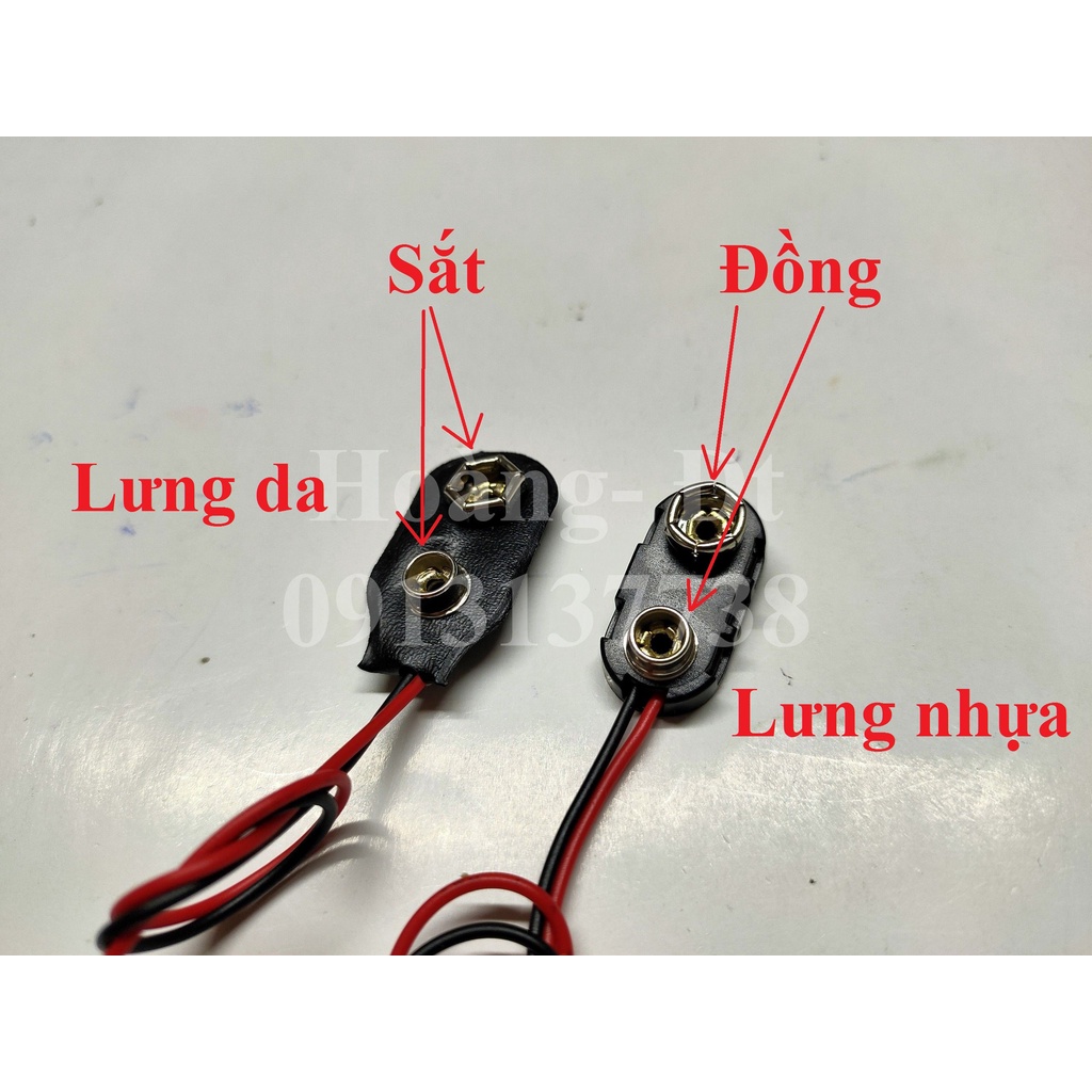 Dây đế pin 9V