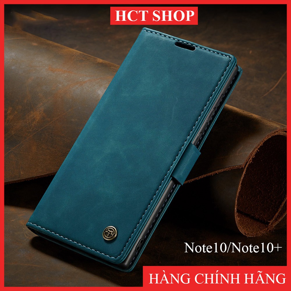 Bao da điện thoại cao cấp Caseme có ngăn để tiền, thẻ cho Samsung Galaxy Note10/Note10+