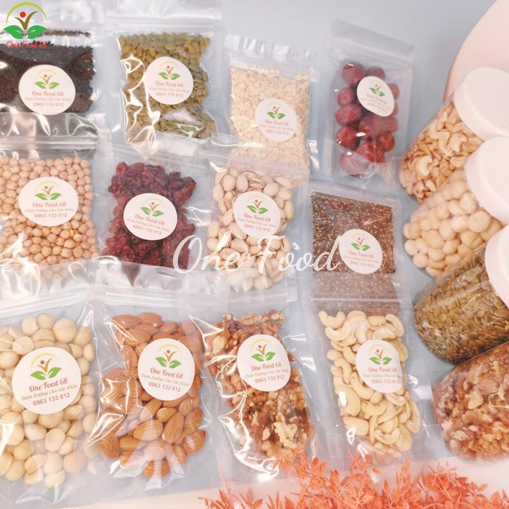 Set Hạt Dinh Dưỡng Làm Sữa Hạt, Ngũ Cốc Cho Bé Ăn Dặm, Combo 100g Các Loại Hạt Dinh Dưỡng Tofood86
