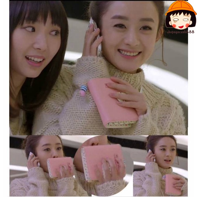 Ví Ngắn Nữ Chấm Bi Sam Sam Đến Rồi Nhiều Màu Sắc Phong Cách Hàn Quốc ! | BigBuy360 - bigbuy360.vn