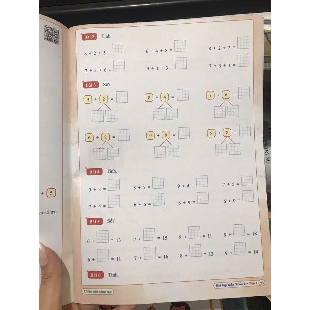 Sách - Bài tập tuần toán 2 tập 1 : Chân trời sáng tạo