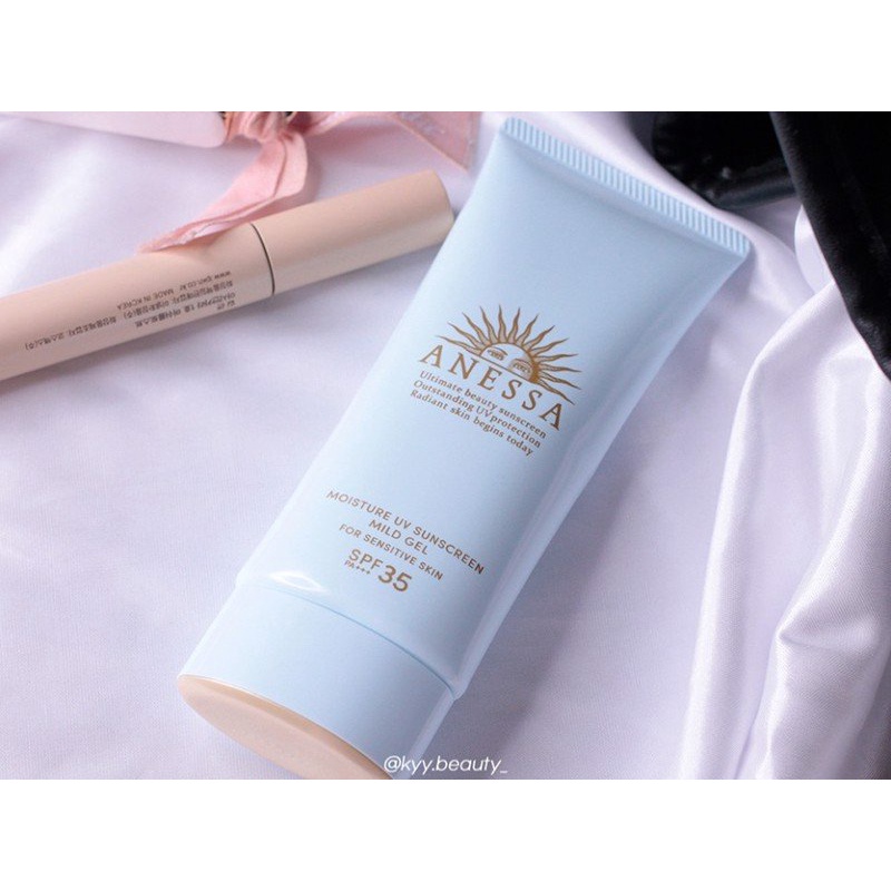 Kem Chống Nắng Chống Trôi, Dưỡng Trắng Bảo Vệ Da Anessa UV Sunscreen Gel SPF50+/PA++++