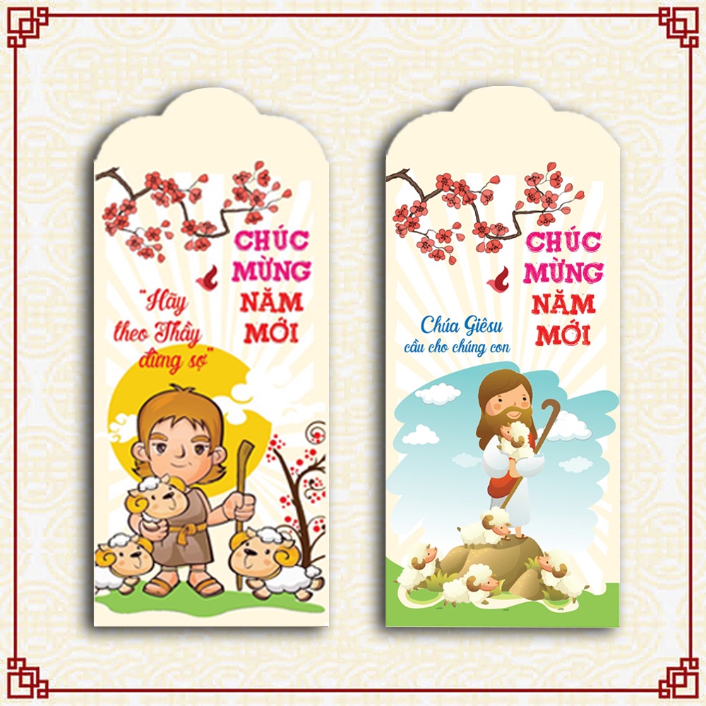 Bộ 100 Lì Xì Tết Công Giáo