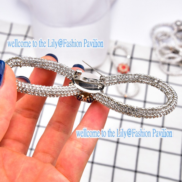 1604082 Cài Áo Hình Hoa Đính Đá Kim Cương / Kim Cương Giả / Nơ / Kính / Giày Dép Phong Cách Hàn