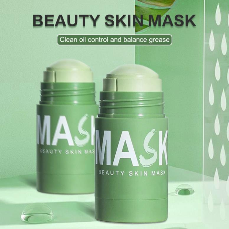 Mặt Nạ Trà Xanh MASH Dưỡng Ẩm Giảm Mụn Đầu Đen 40g