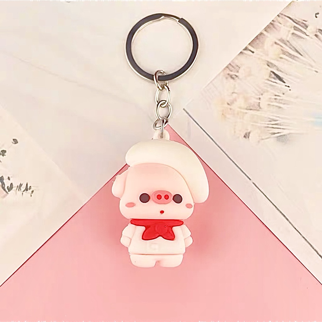 Móc khoá thời trang, hoạt hình, động vật dễ thương, đeo balo, túi xách, chìa khoá....