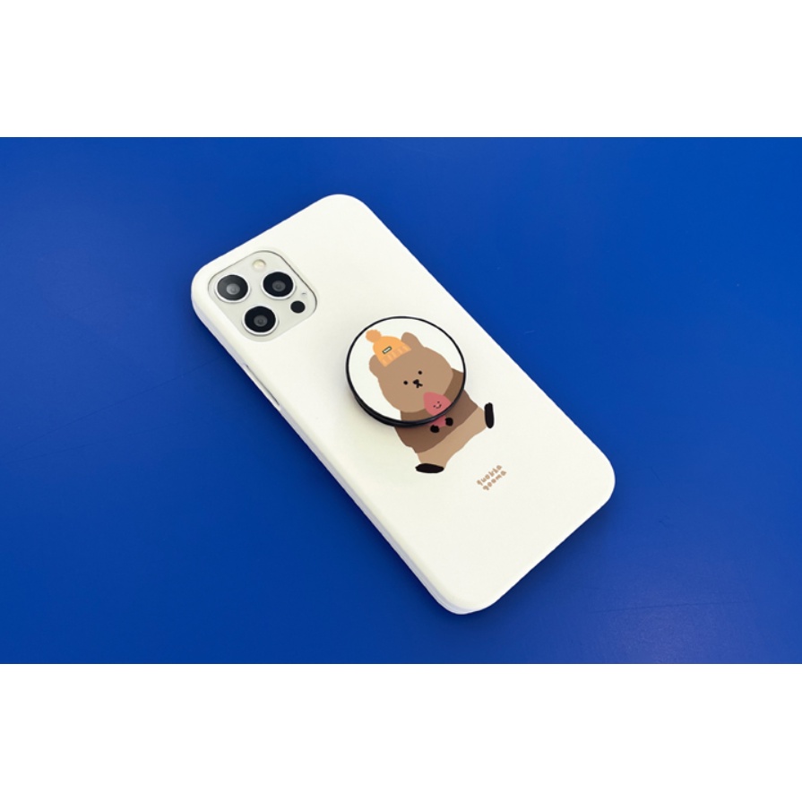 Korea MoMoCase Grips  Cute Case Compatible for iPhone All models  Samsung