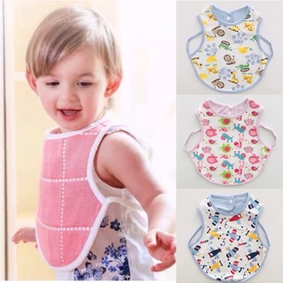 Yếm chống Giật chống Xô lệch yếm ăn dặm yếm dãi yếm xô yếm cotton cho bé sơ sinh bé tuổi ăn dặm