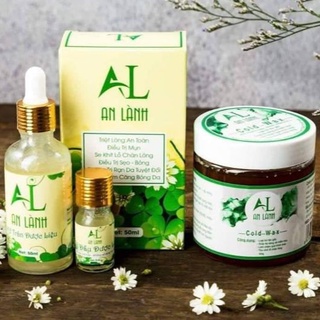 Wax lông triệt lông - mỡ trăn triệt lông vĩnh viễn triệt được lông tay, chân, nách, bikini loại 1 an lành