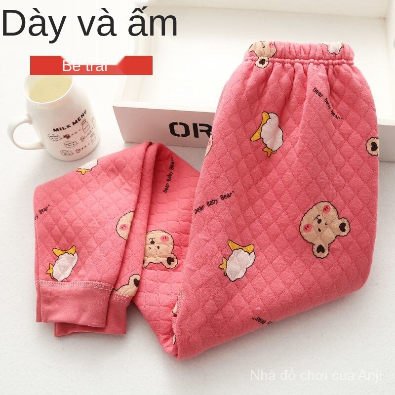 Cotton Warm Thick Children Boys And Girls Thick Warm Thick Cotton Pants