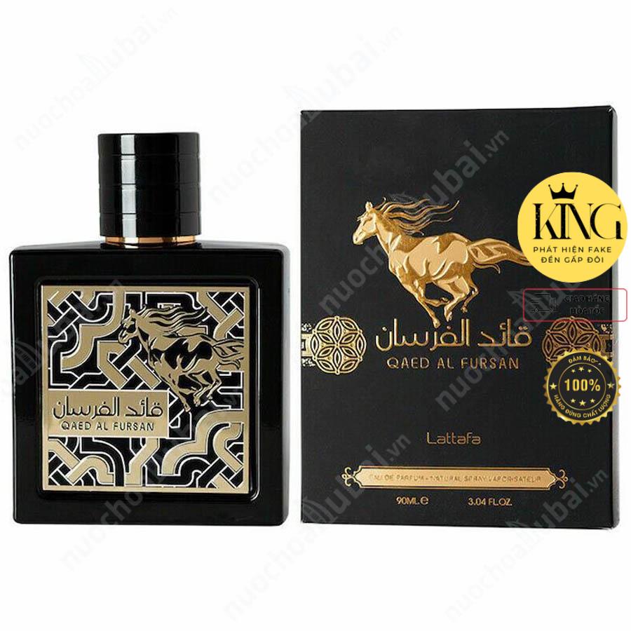 Fursan_Nước Hoa Dubai Nam Lattafa Qaed Al Fursan 100ml Mùi Hương Ngọt Ngào, Sành Điệu-ĐẲNG CẤP-CHÍNH HÃNG