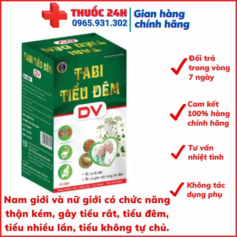 ✅ VIÊN TIỂU ĐÊM CHẤM DỨT TIỂU ĐÊM, TIỂU NHIỀU LẦN, TIỂU RẮT, TIỂU KHÔNG TỰ CHỦ DÙNG CHO CẢ NAM VÀ NỮ - LỌ 30 VIÊN