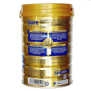 Sữa bột Sure preven Gold 900g Vinamilk