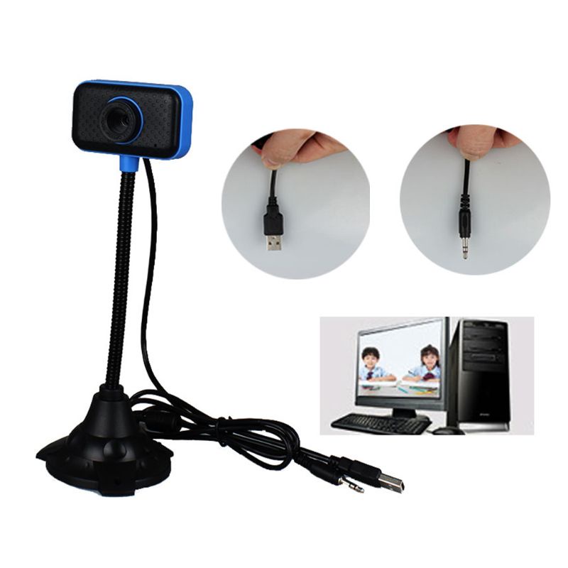 Webcam USB độ nét cao tích hợp micro giảm tiếng ồn để máy tính để bàn tiện dụng | BigBuy360 - bigbuy360.vn