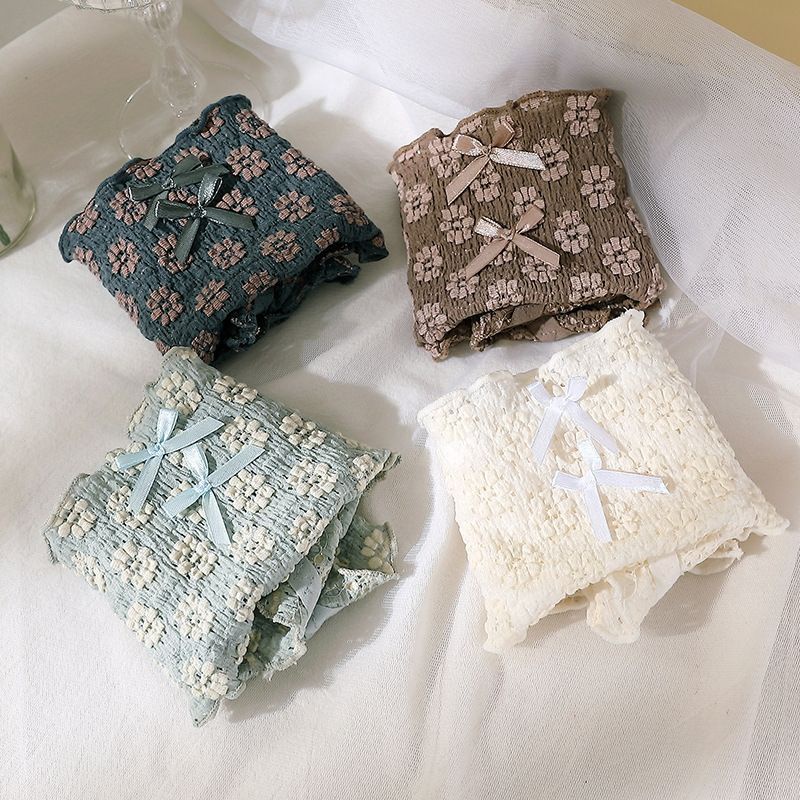 Quần Lót Nữ Thông Hơi Cao Cấp Co Dãn 4 chiều Hoạ Tiết Ngàn Hoa