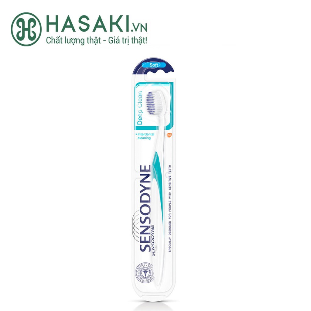 Bàn Chải Đánh Răng Sensodyne Deep Clean Soft Làm Sạch Sâu Deep Clean Soft