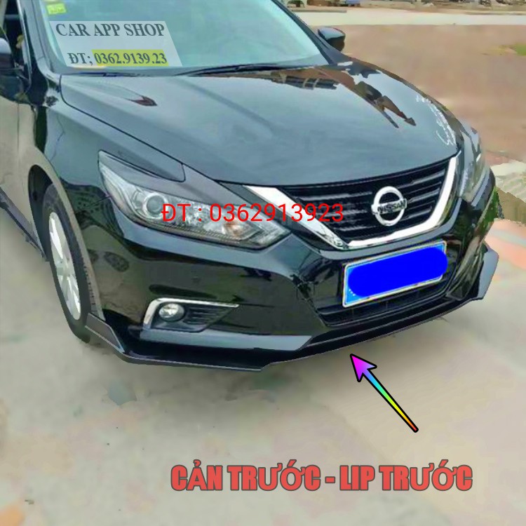 Cản trước Líp trước Nissan Teana mẫu độ thể thao
