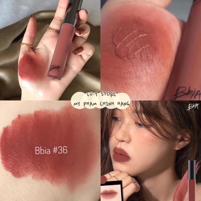 Son Kem Lì Bbia Last Velvet Lip Tint Asia Edition