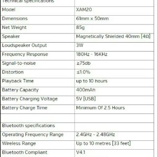 Loa Bluetooth X-Mini 3