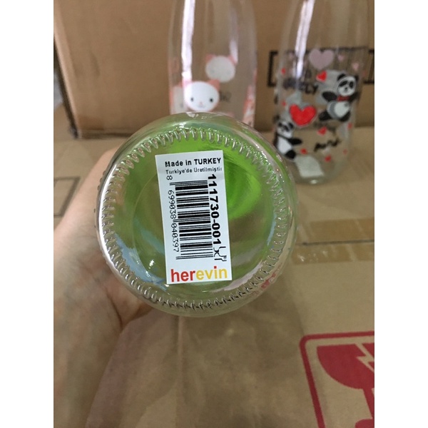 👍💁 2 CHAI THUỶ TINH HEREVIN 500ml 👍