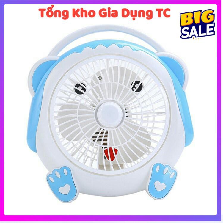Quạt mini để bàn hình thú cắm điện kute nhỏ gọn tiết kiệm không gian công suất 20W | BigBuy360 - bigbuy360.vn