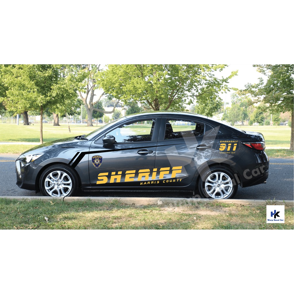 Tem xe Mazda 2- decal Mazda 2 phong cách thể thao