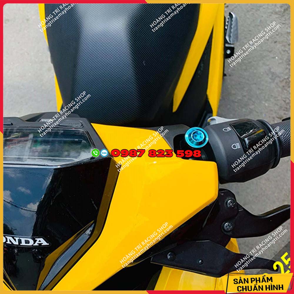 Ốc Titan GR5 Gắn Chân Gương 10 Li Cho Honda,Yamaha,Suzuki