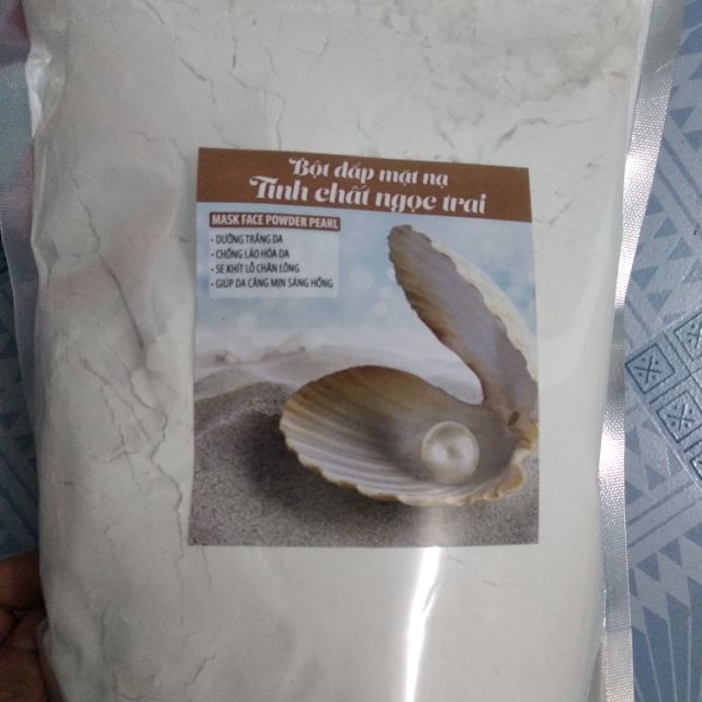 Mask ngoc trai 1kg bột nạ đắp mặt