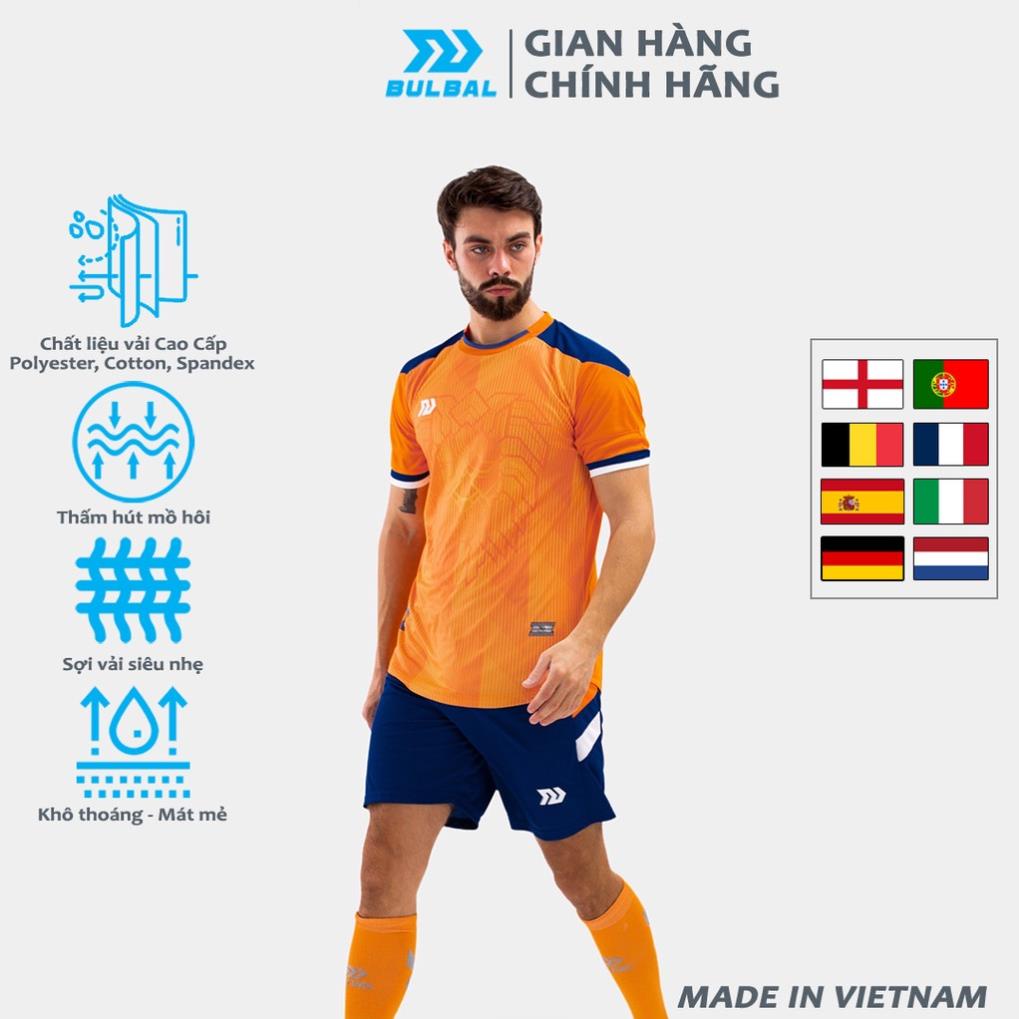 Bộ quần áo bóng đá nam thấm hút mồ hôi, thoáng khí, không mùi Bulbal Euro *