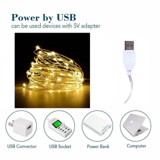 Dây Đèn Led Trang Trí 1m / 2m / 3m / 5m / 10m