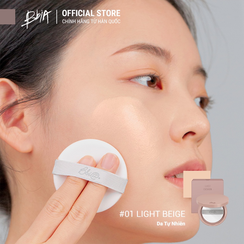 Phấn Nước Bbia Last Cushion (3 tông màu) 12g - Bbia Official Store