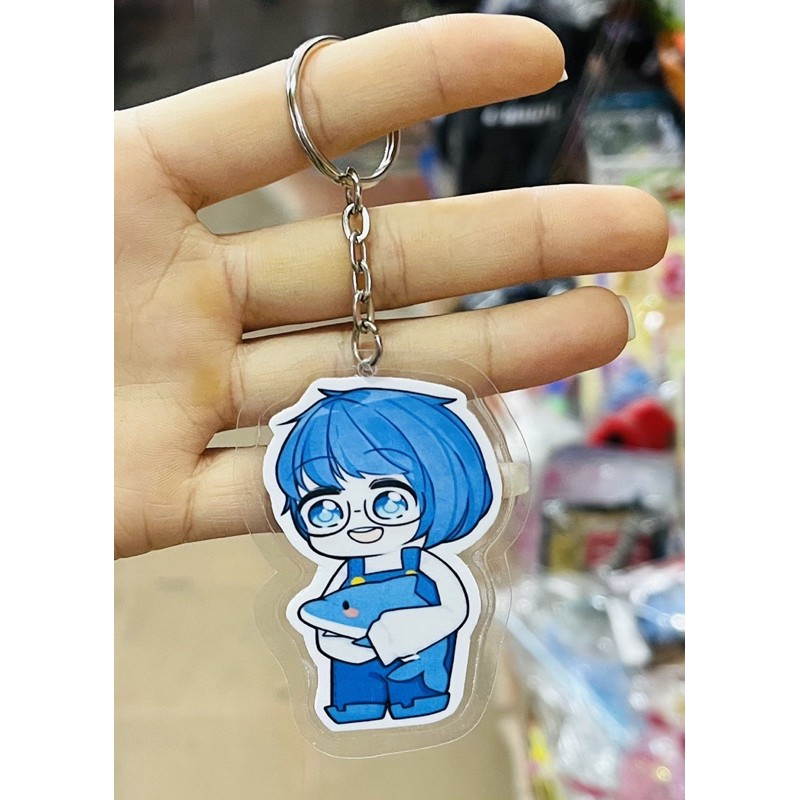 bộ 8 móc khoá hero team among
