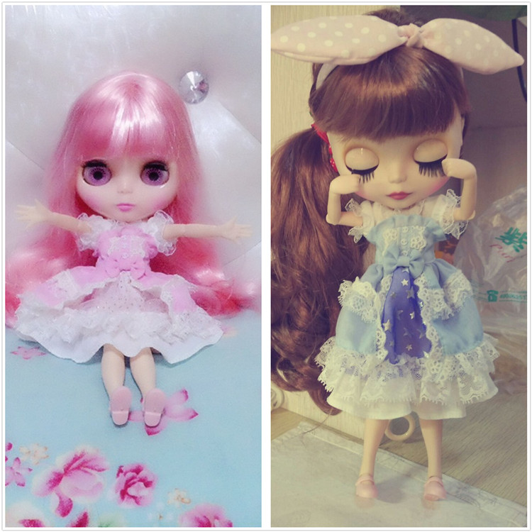 ICY DBS doll clothes lace dress licca Lijia BJD small cloth joint body SD clothes