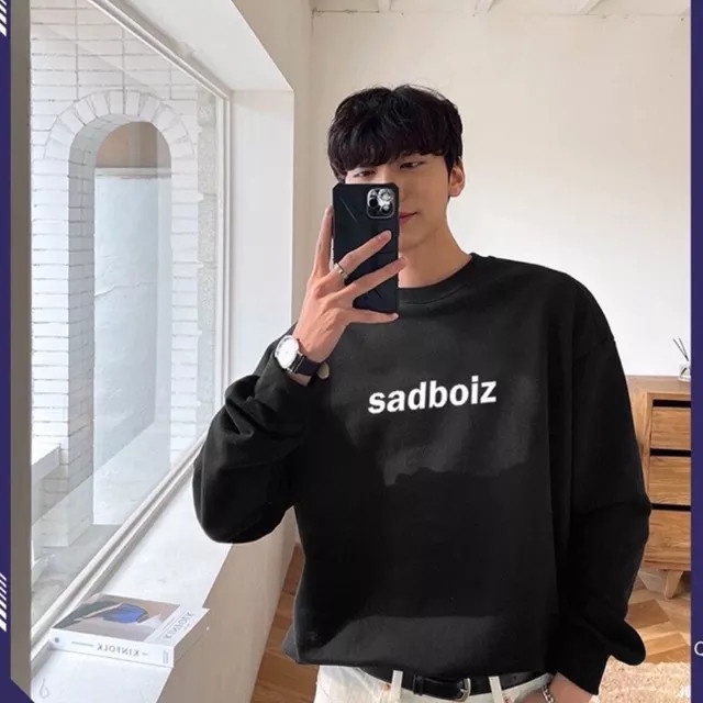 Áo sweater nỉ unisex form rộng Coffee nam nữ phong cách ulzzang Wind chất đẹp giá sĩ