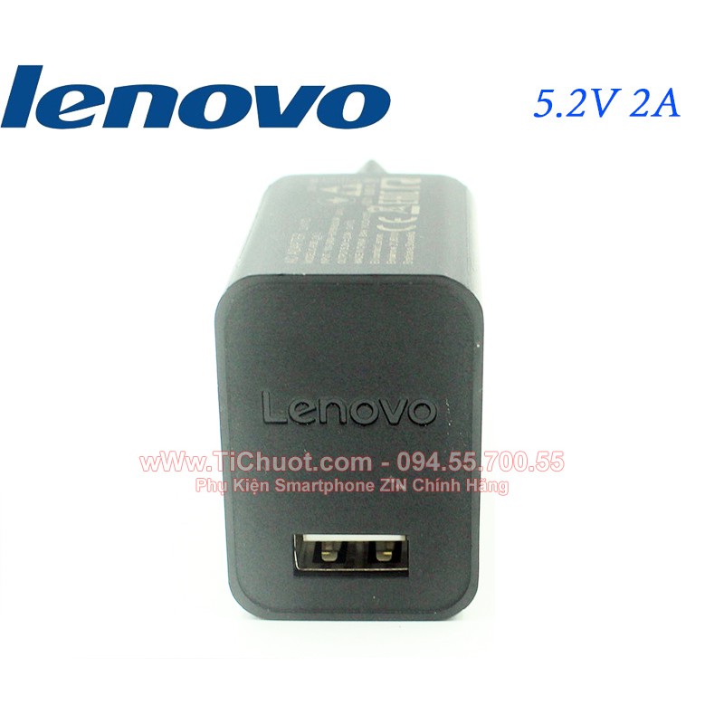 [Chính Hãng] Củ Sạc Lenovo 5.2V-2A Zin