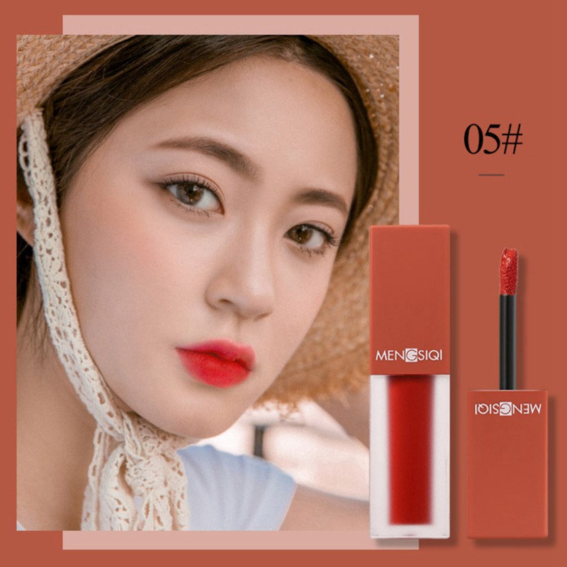 [Hàng mới về] Son kem màu nhung lì dưỡng ẩm chống thấm/chống dính | BigBuy360 - bigbuy360.vn