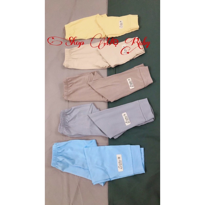 Set 5 quần chục/ quần dài thu đông vải thun lạnh cho bé trai/ gái hàng loại 1