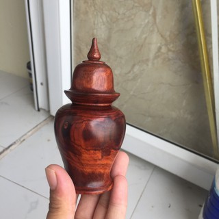 Lọ tăm hồ lô bằng gỗ Trắc