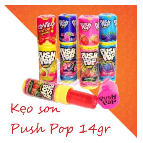 Kẹo son Push Pop Mỹ 14gr