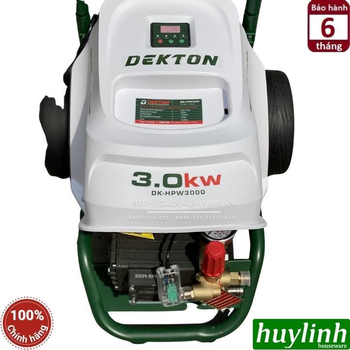 Máy xịt rửa xe cao áp Dekton DK-HPW3000 - 3000W - Tặng bình bọt 1 lít [Tặng mài DKAG850]