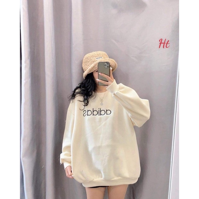 Áo sweart nỉ cotton hai mặt HT12