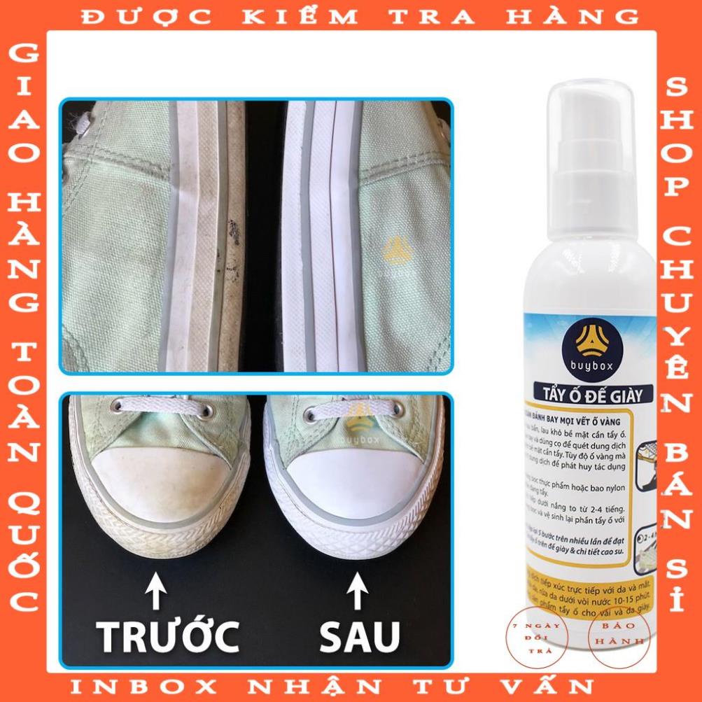 Dung dịch tẩy ố đế giày và các chi tiết bằng chất liệu nhựa hoặc cao su - buybox - BBPK73 - 100ml - vuqashop
