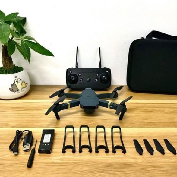 Flycam E58 bản 2021 pin 1800mAh,Quay phim chụp ảnh từ trên cao, Camera WIFI Full HD 1080, Giữ Độ Cao,tặng balo chống sốc | BigBuy360 - bigbuy360.vn