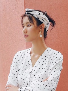 Khăn xếp li lụa vuông size 70x70cm